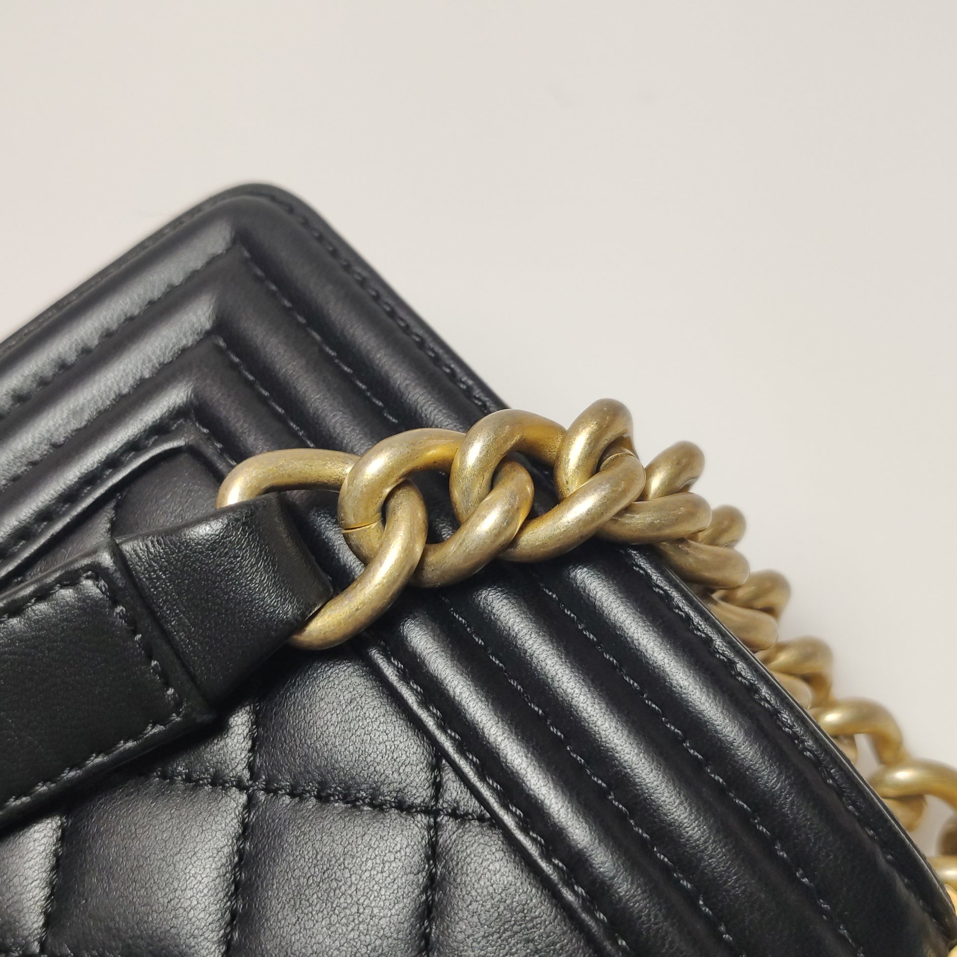 Chanel Boy Small Quilted Lambskin