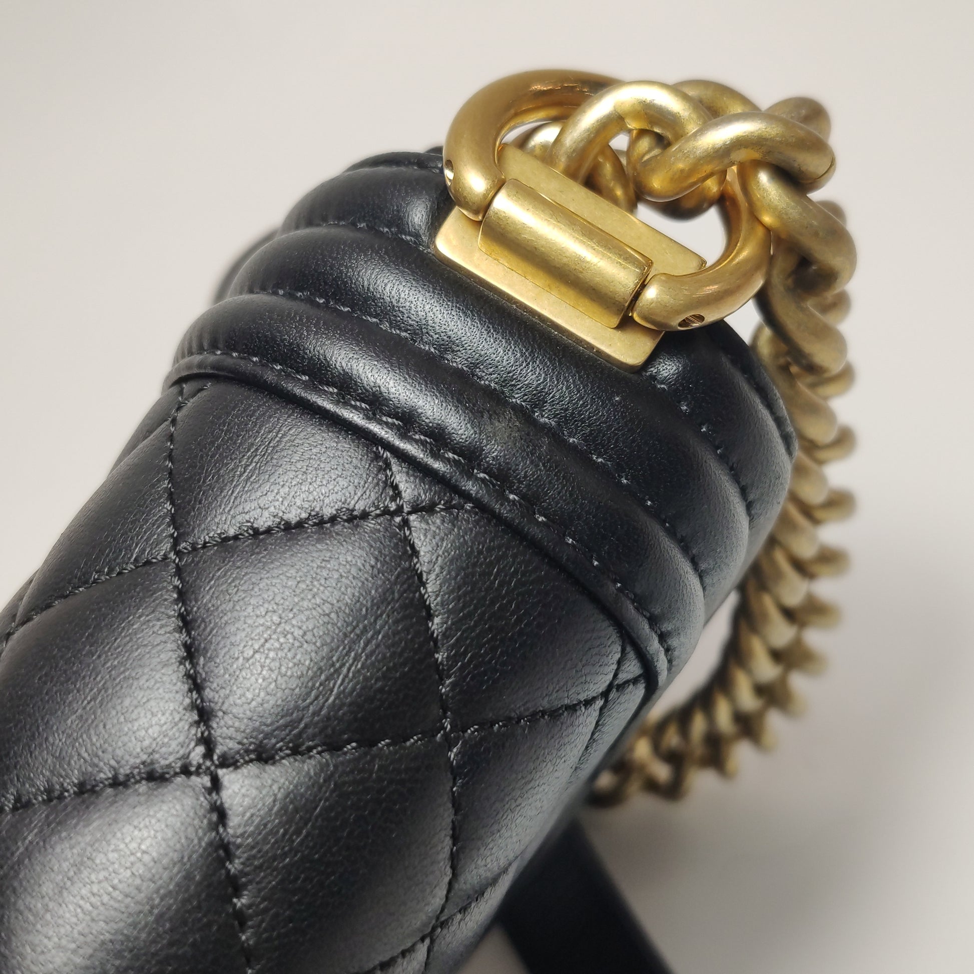 Chanel Boy Small Quilted Lambskin
