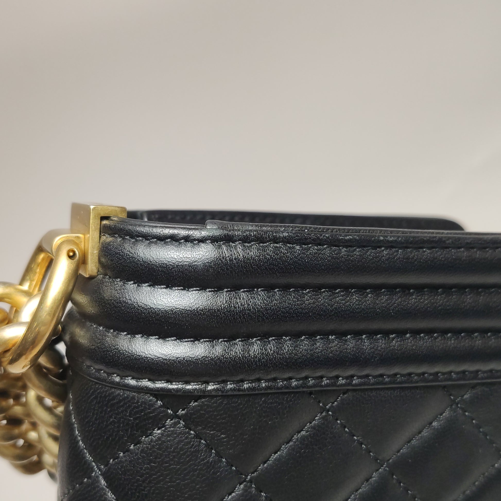 Chanel Boy Small Quilted Lambskin