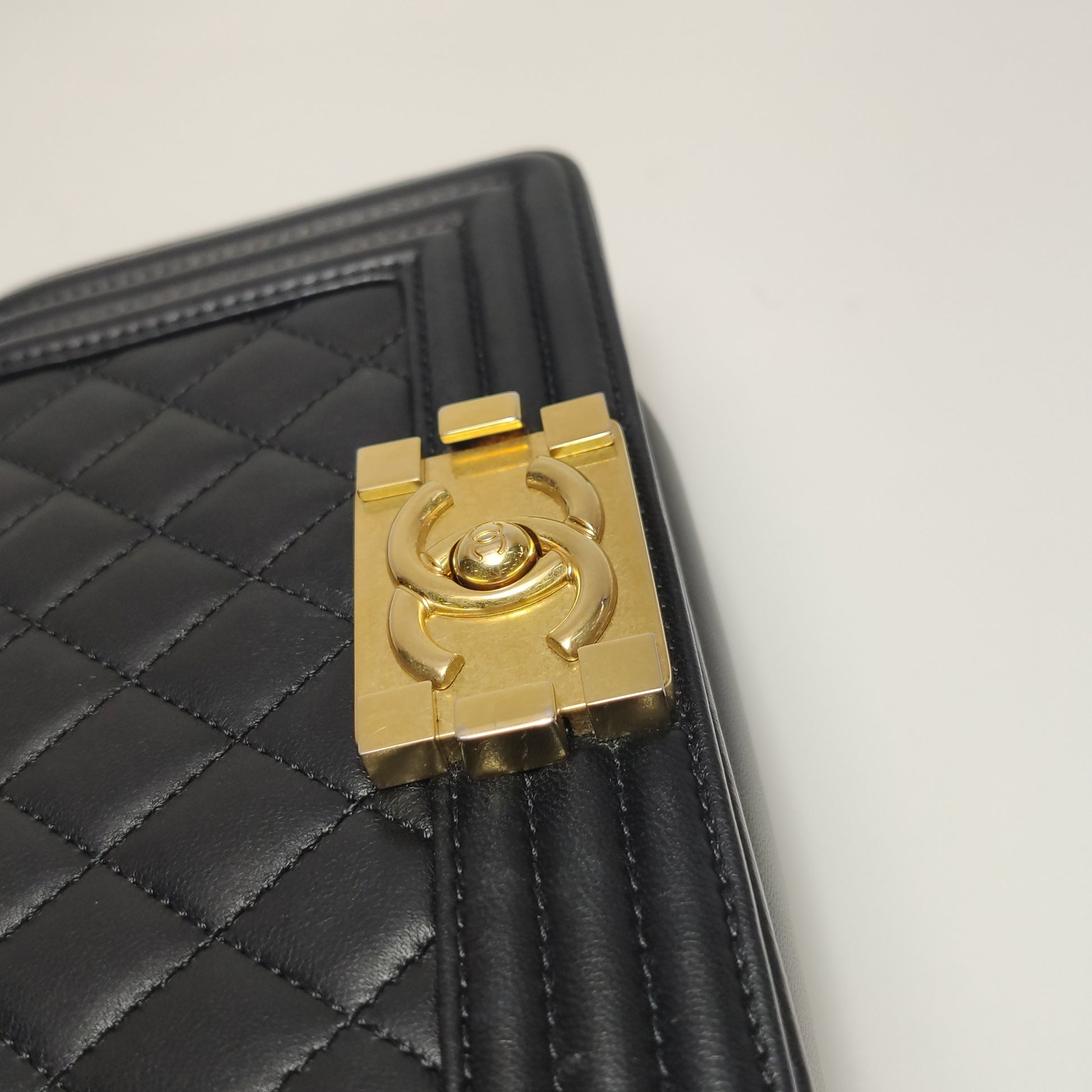 Chanel Boy Small Quilted Lambskin