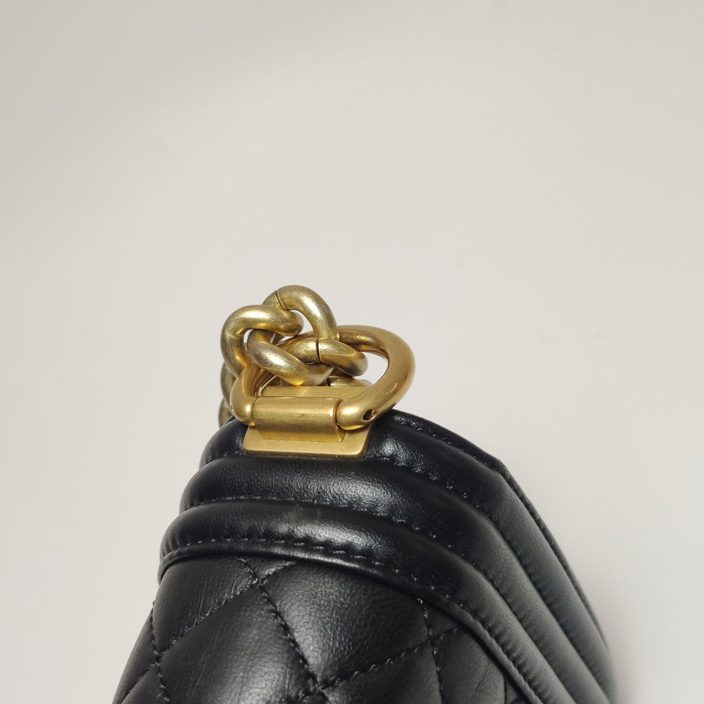 Chanel Boy Small Quilted Lambskin