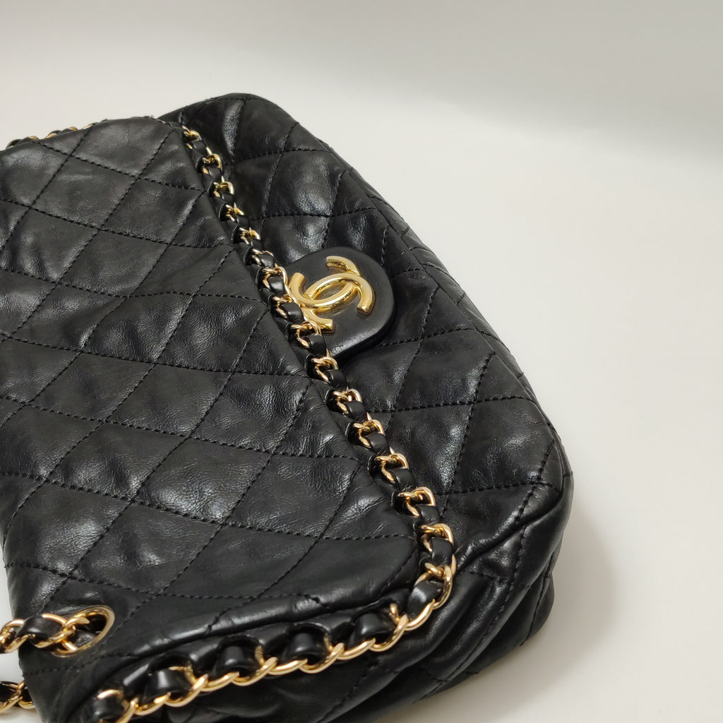 Chanel Chain Me Flap Bag Calfskin
