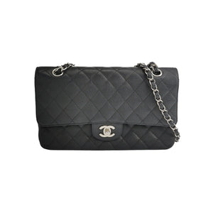 Chanel Classic Flap Medium Caviar Silver Hardware
