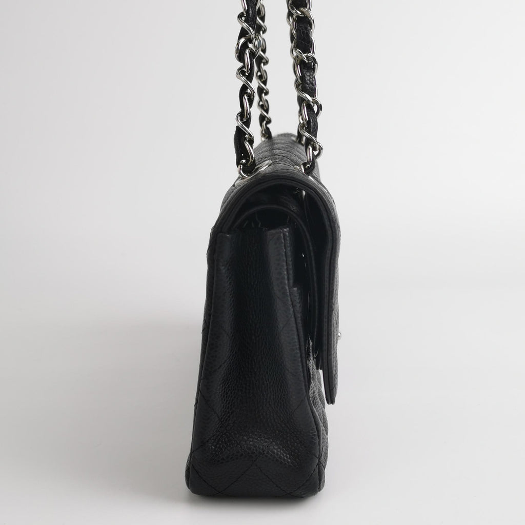 Chanel Classic Flap Medium Caviar Silver Hardware