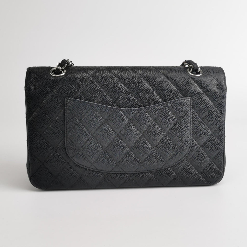 Chanel Classic Flap Medium Caviar Silver Hardware
