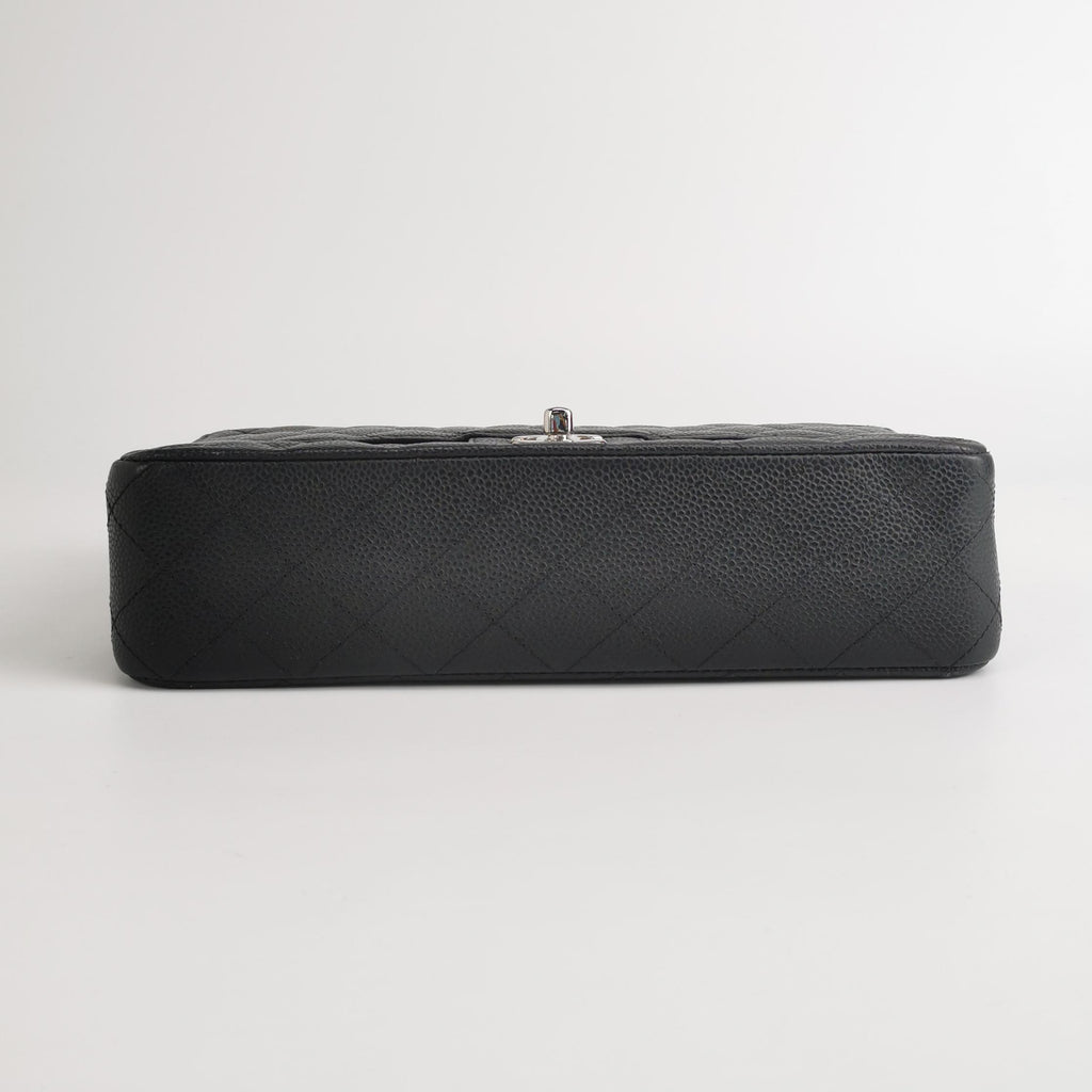 Chanel Classic Flap Medium Caviar Silver Hardware