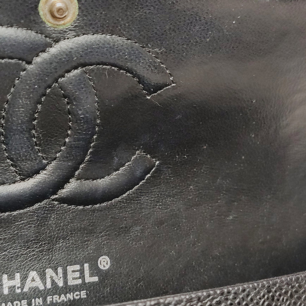 Chanel Classic Flap Medium Caviar Silver Hardware