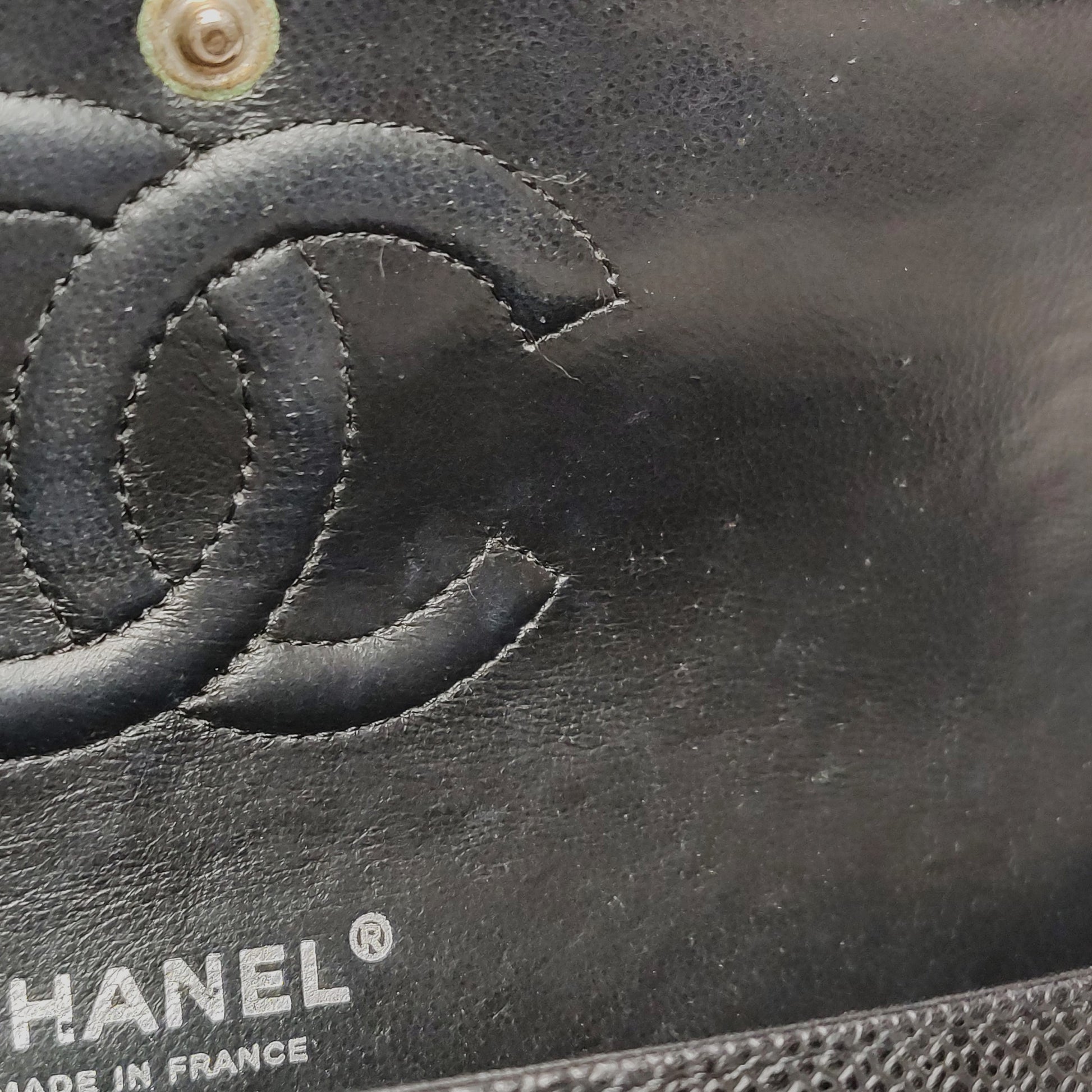 Chanel Classic Flap Medium Caviar Silver Hardware