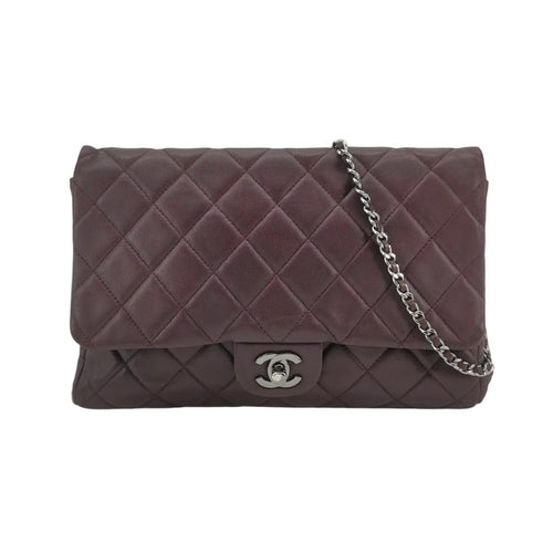 Chanel Clutch on Chain LambskinDeep Purple