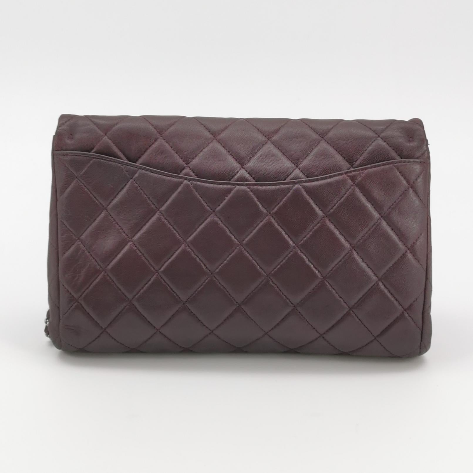 Chanel Clutch on Chain LambskinDeep Purple