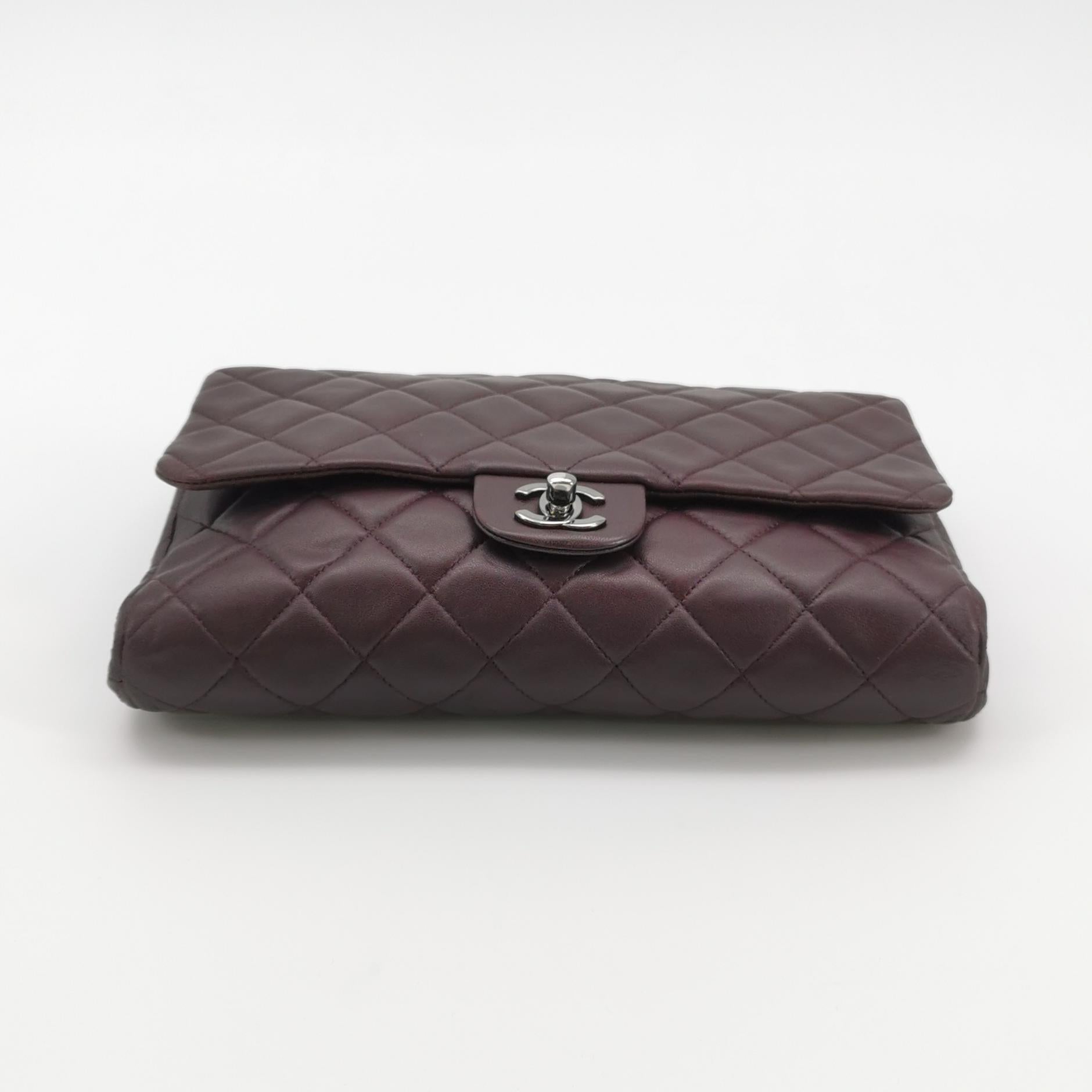 Chanel Clutch on Chain LambskinDeep Purple