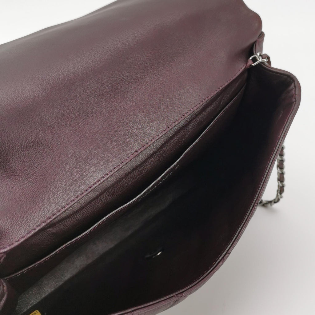 Chanel Clutch on Chain LambskinDeep Purple