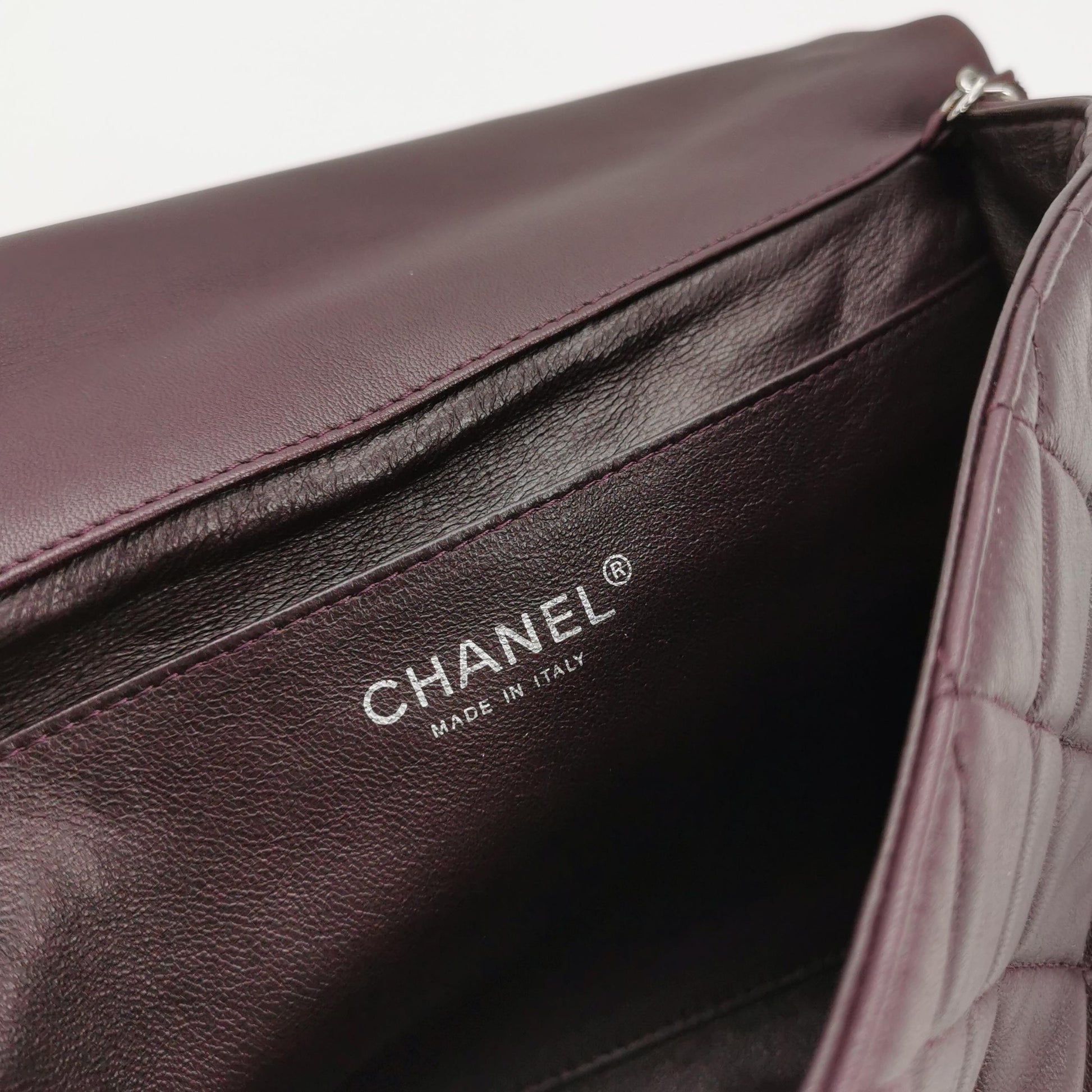 Chanel Clutch on Chain LambskinDeep Purple