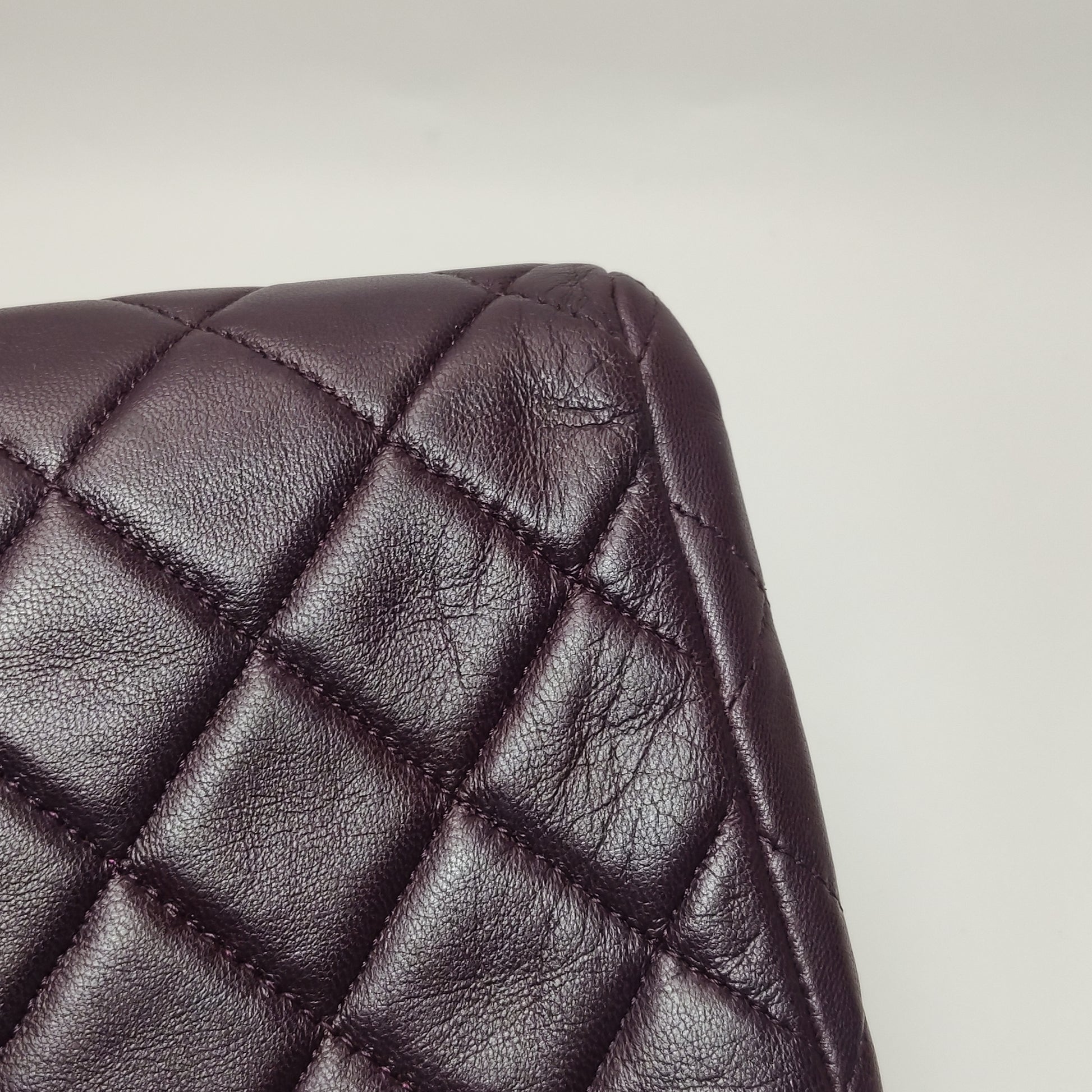 Chanel Clutch on Chain LambskinDeep Purple