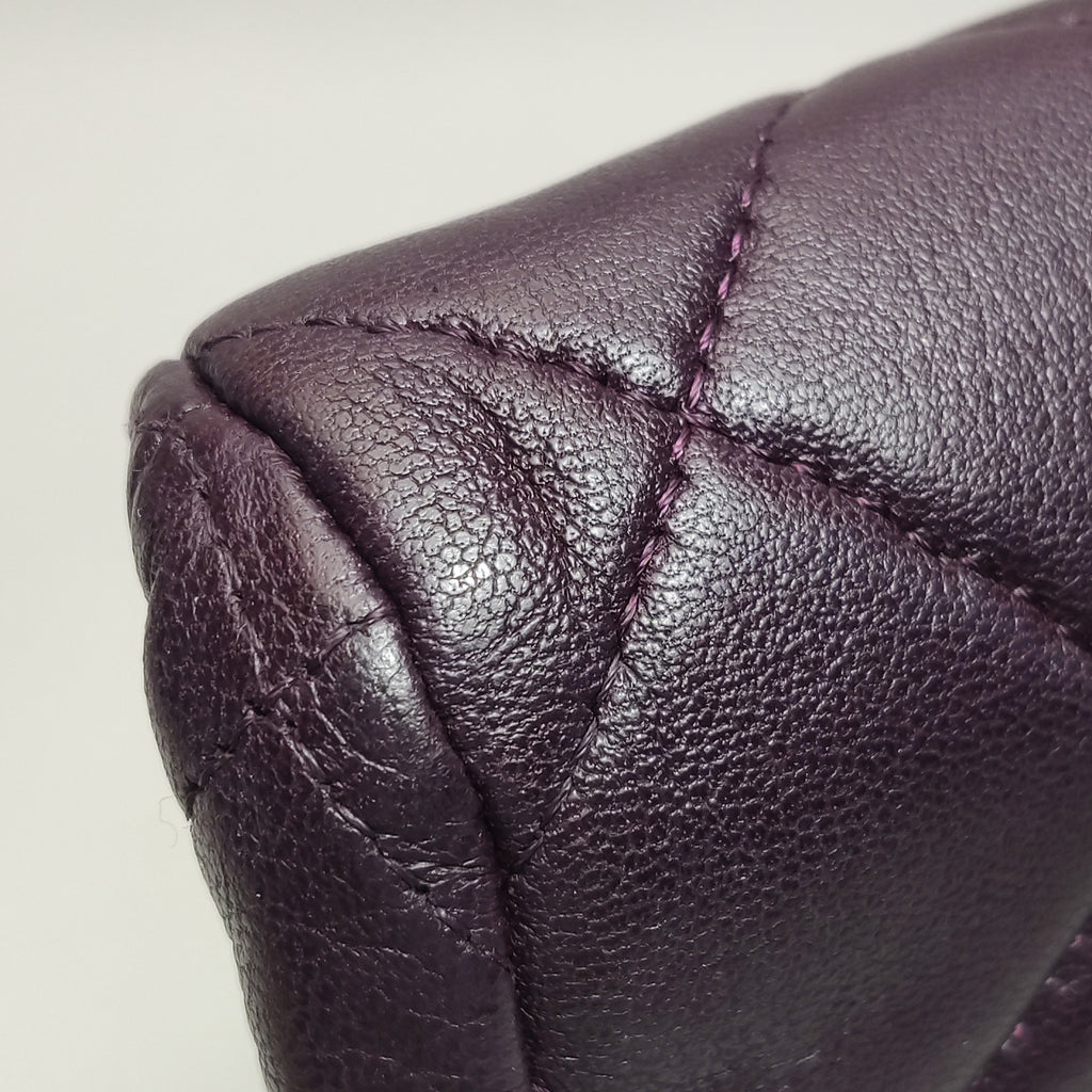 Chanel Clutch on Chain LambskinDeep Purple