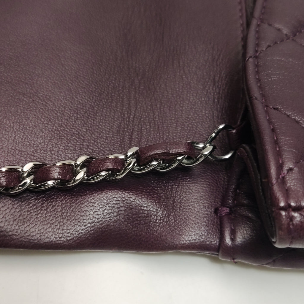 Chanel Clutch on Chain LambskinDeep Purple