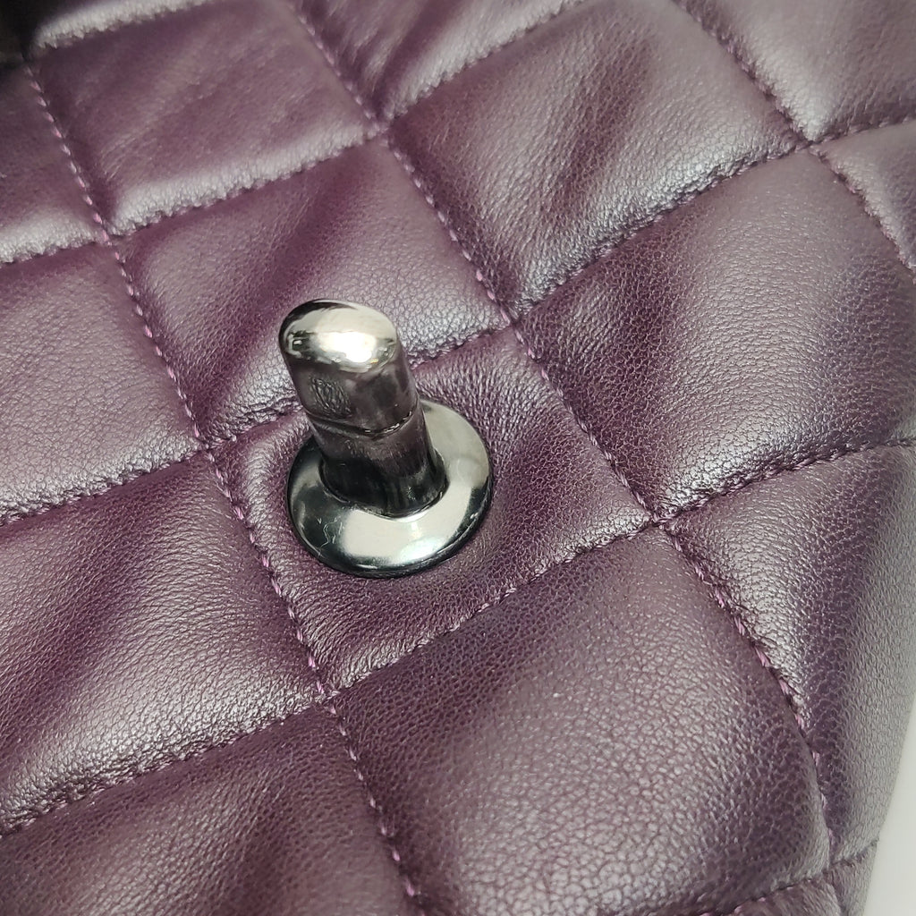 Chanel Clutch on Chain LambskinDeep Purple