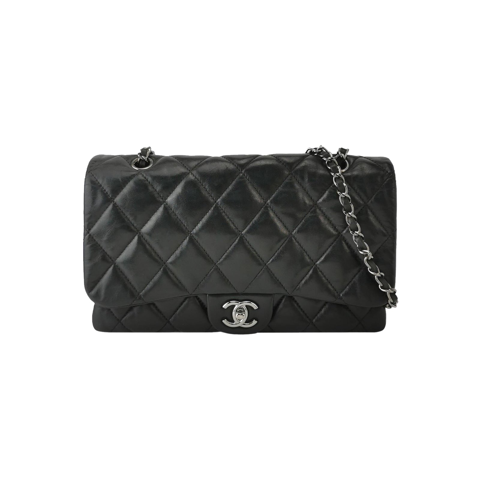 Chanel Trio Flap Quilted Shoulder Bag