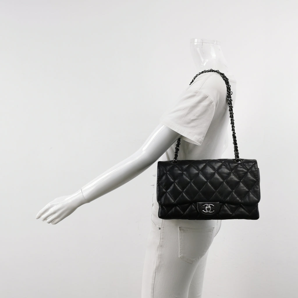 Chanel Trio Flap Quilted Shoulder Bag