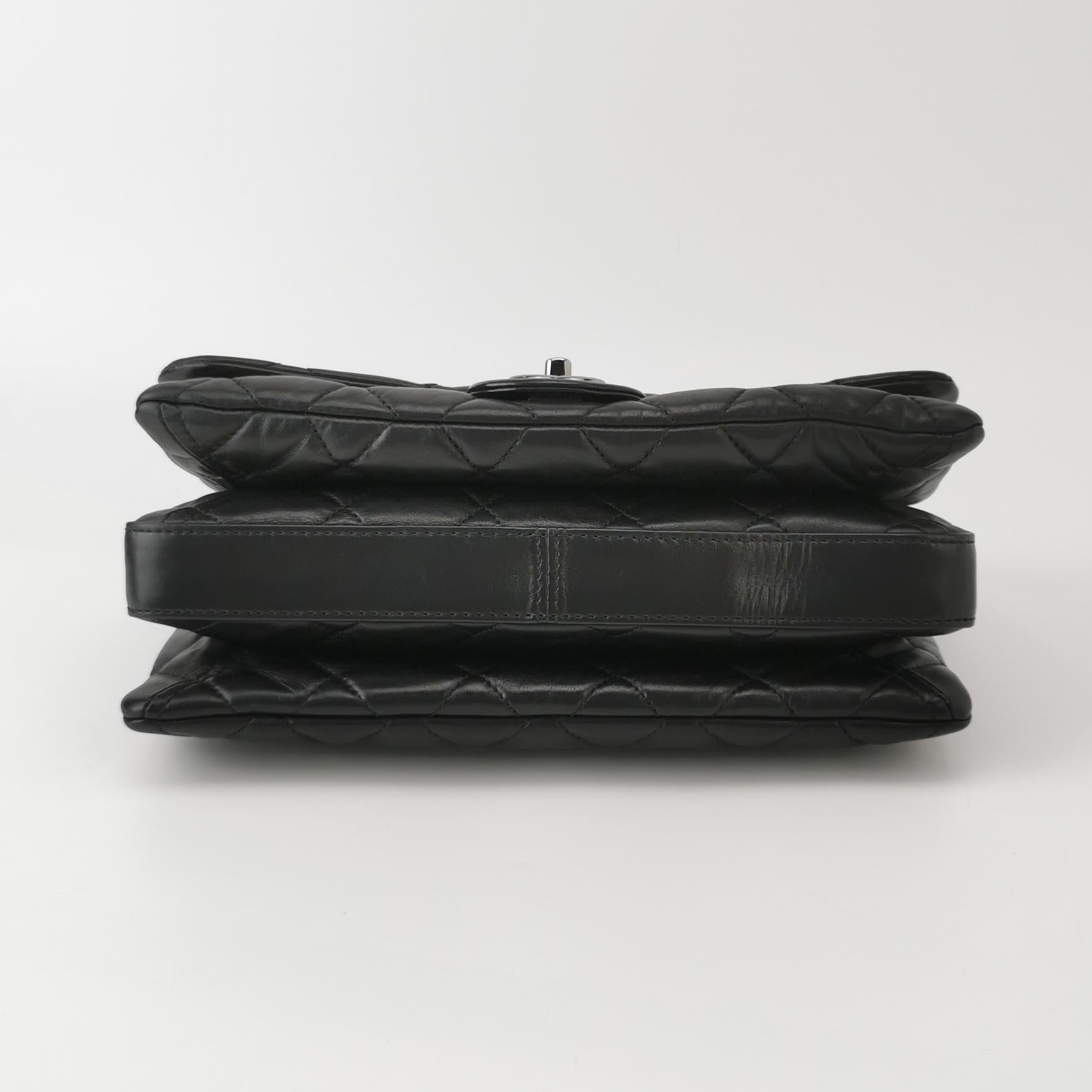 Chanel Trio Flap Quilted Shoulder Bag