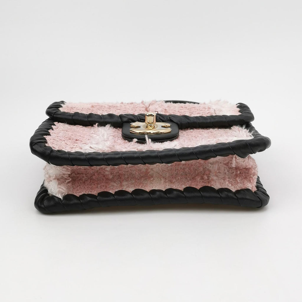 Chanel My Own Frame Tweed Flap Mini