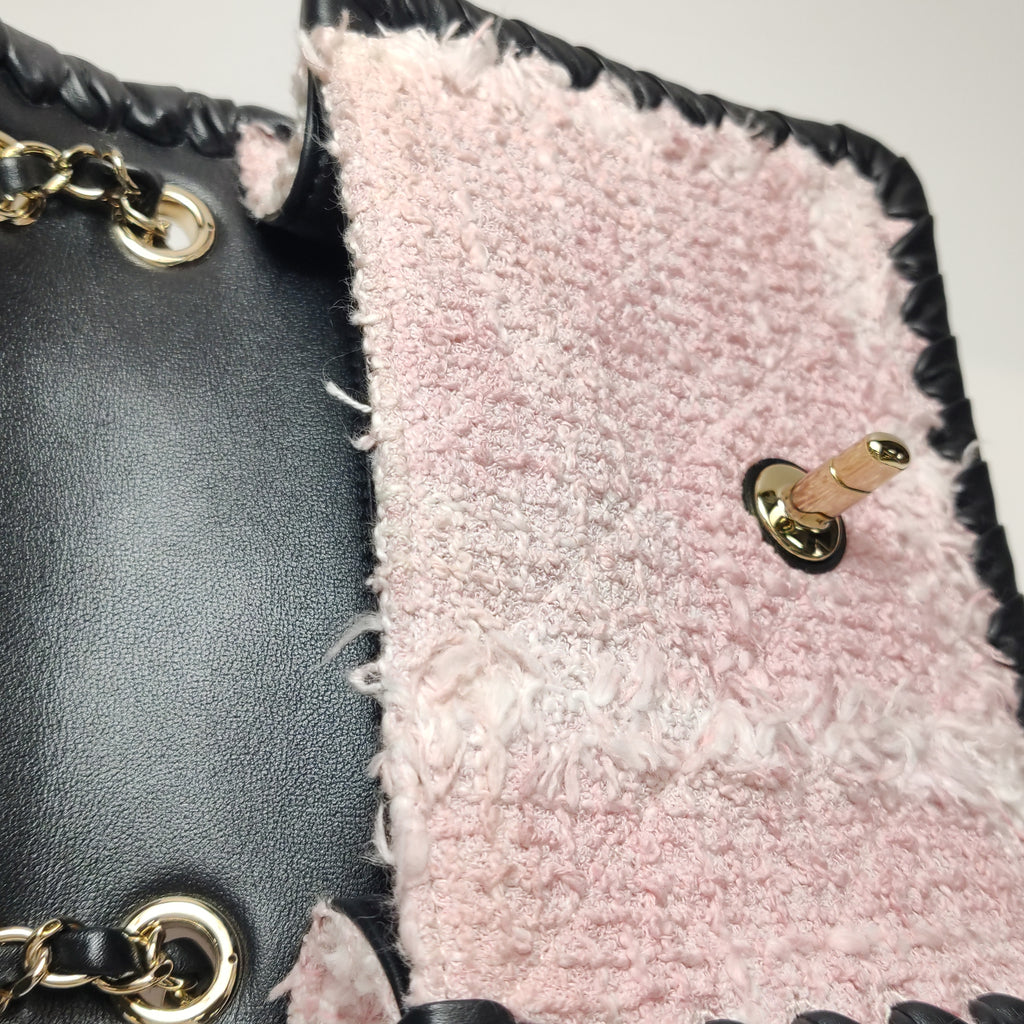 Chanel My Own Frame Tweed Flap Mini
