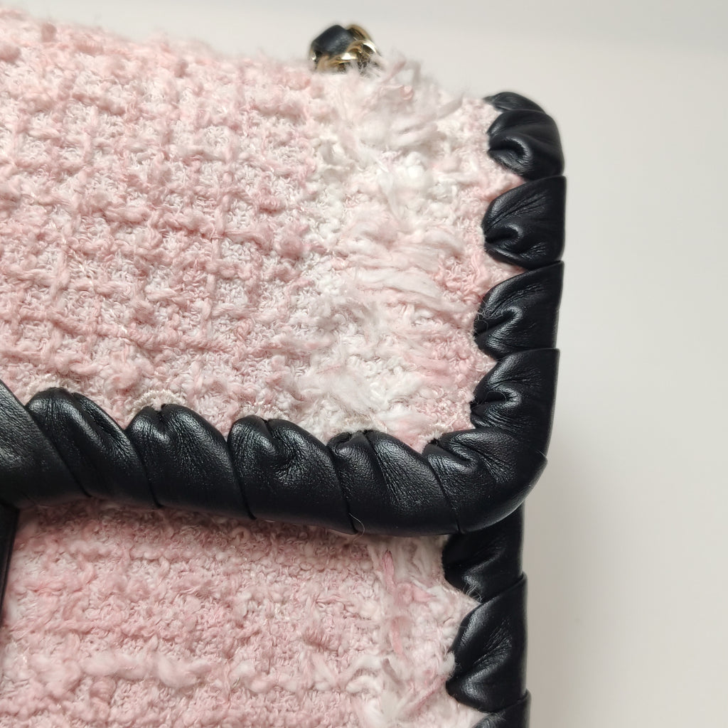 Chanel My Own Frame Tweed Flap Mini