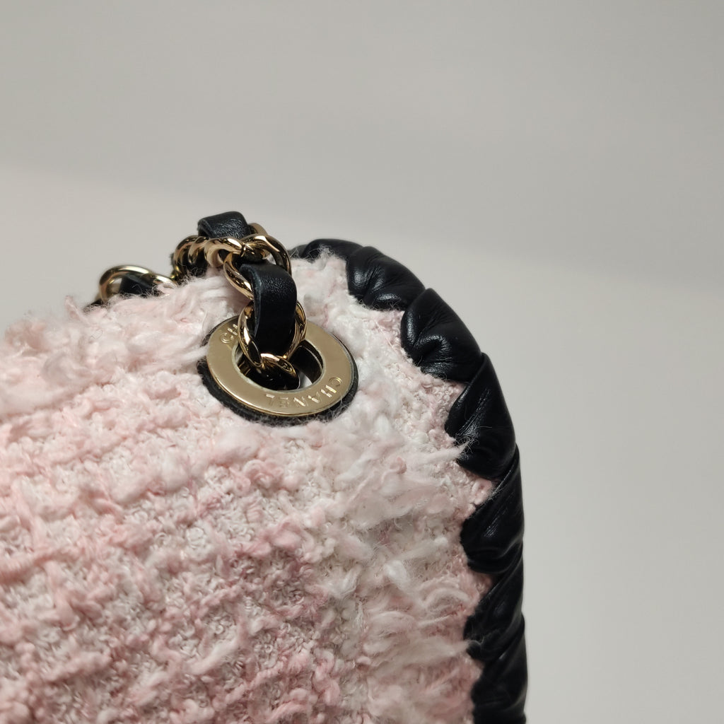Chanel My Own Frame Tweed Flap Mini