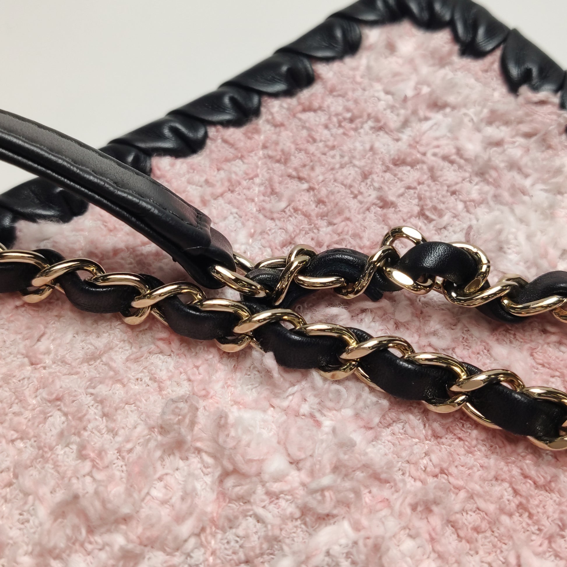 Chanel My Own Frame Tweed Flap Mini