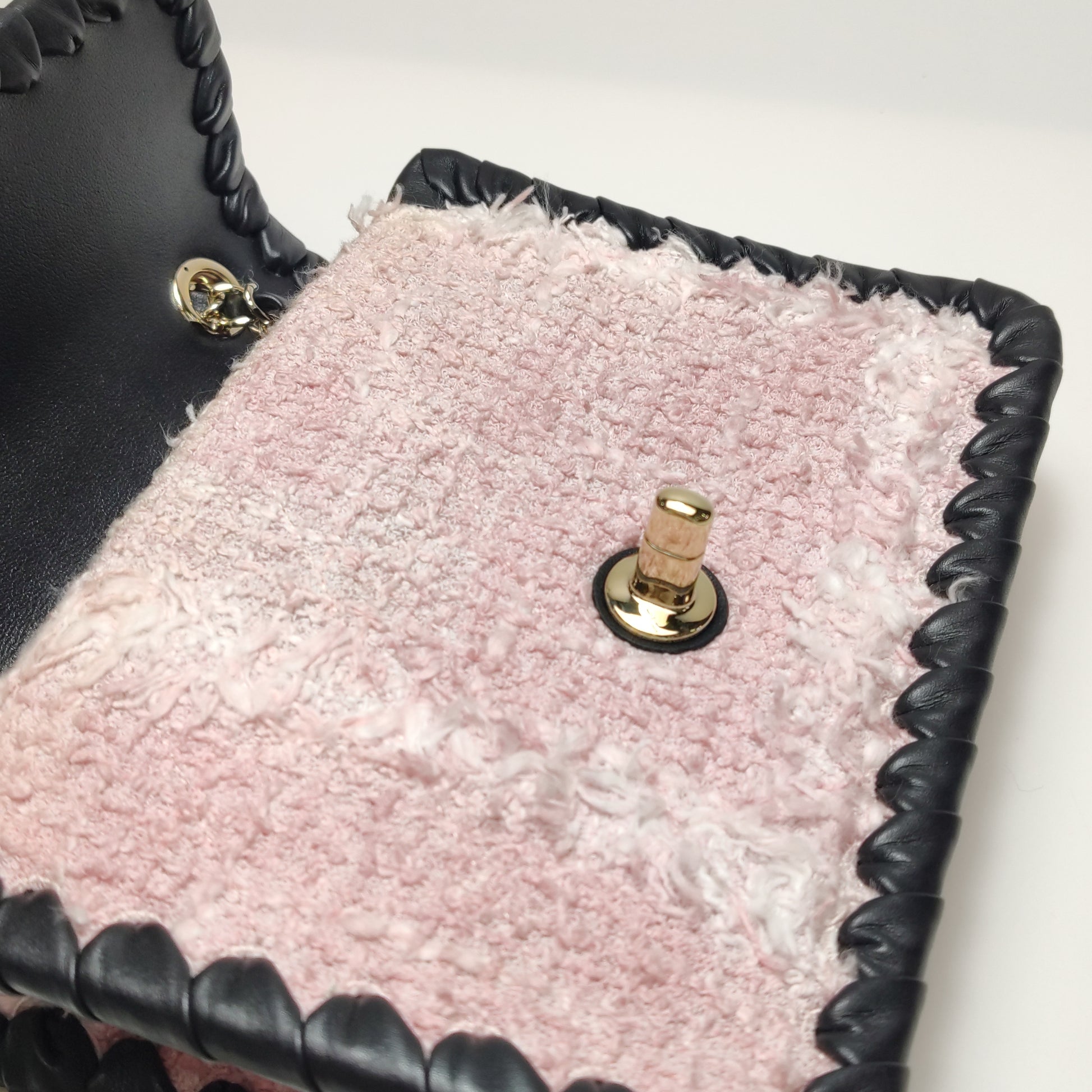 Chanel My Own Frame Tweed Flap Mini