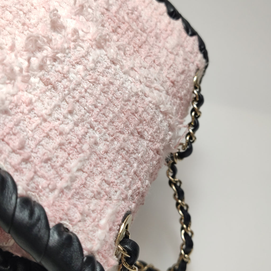 Chanel My Own Frame Tweed Flap Mini