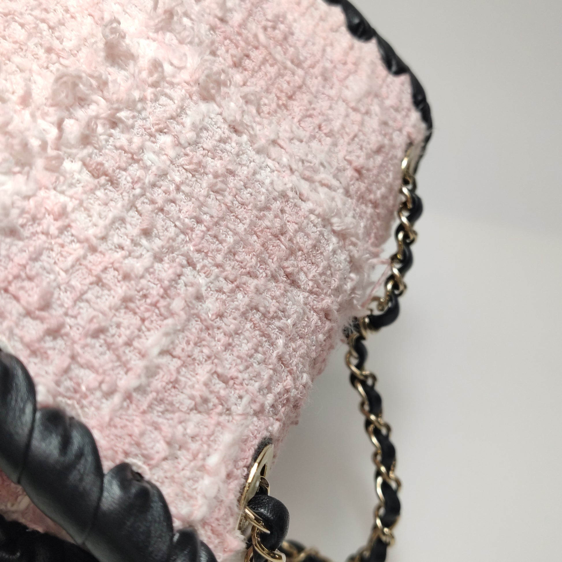 Chanel My Own Frame Tweed Flap Mini