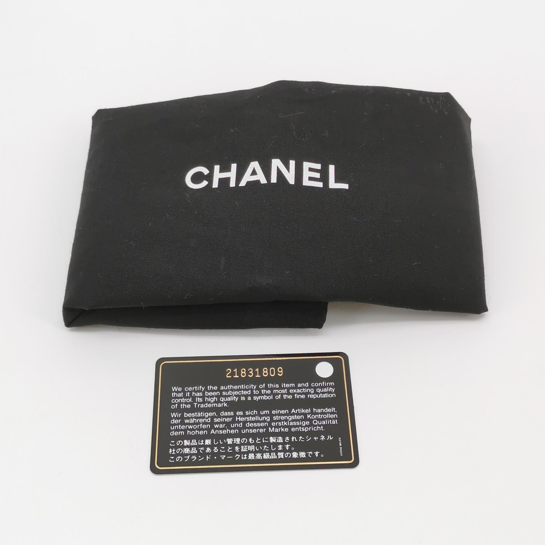 Chanel Quilted Flap Caviar CC Shoulder Bag