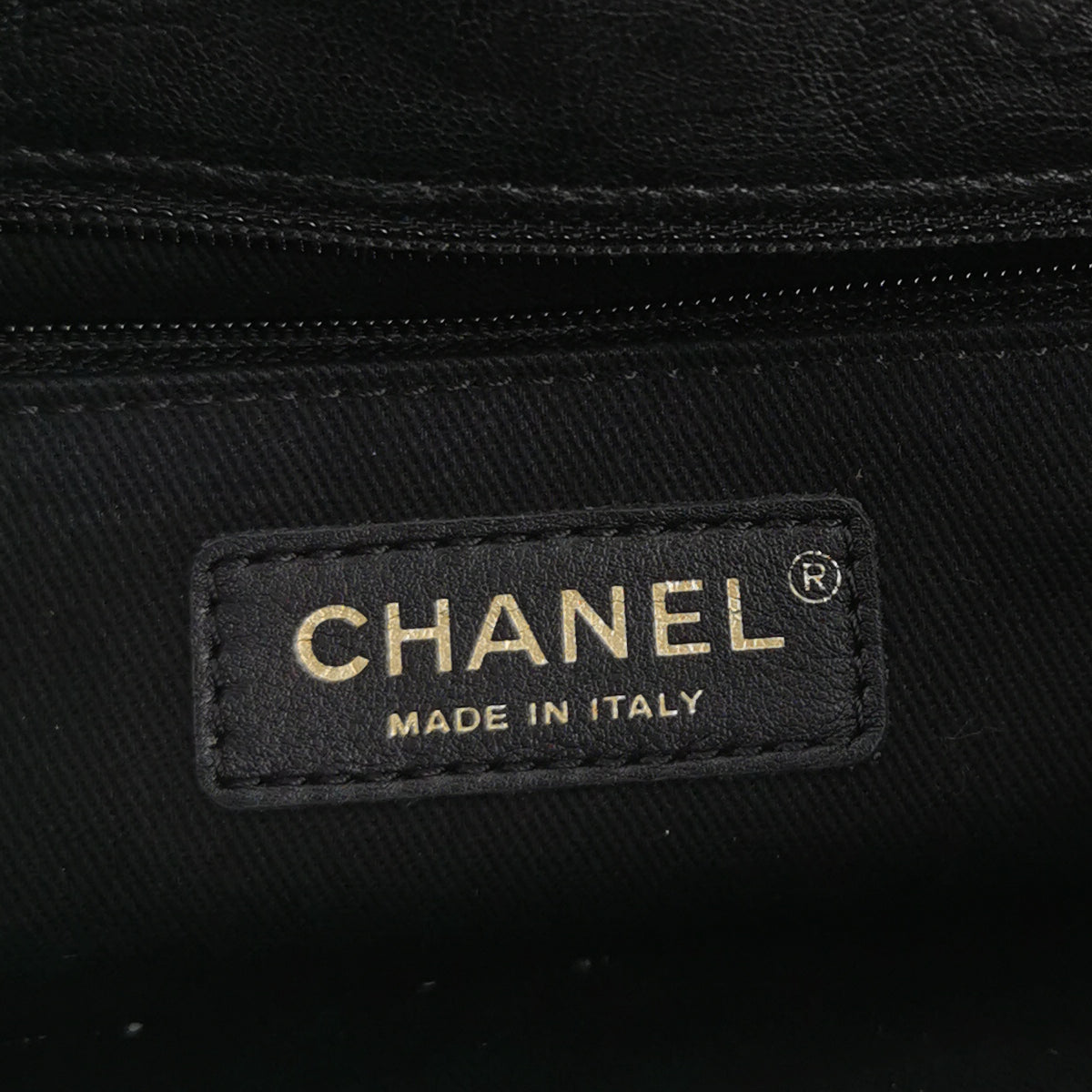 Chanel Chevron Quilted Medium Flap Wrinkled Calfskin