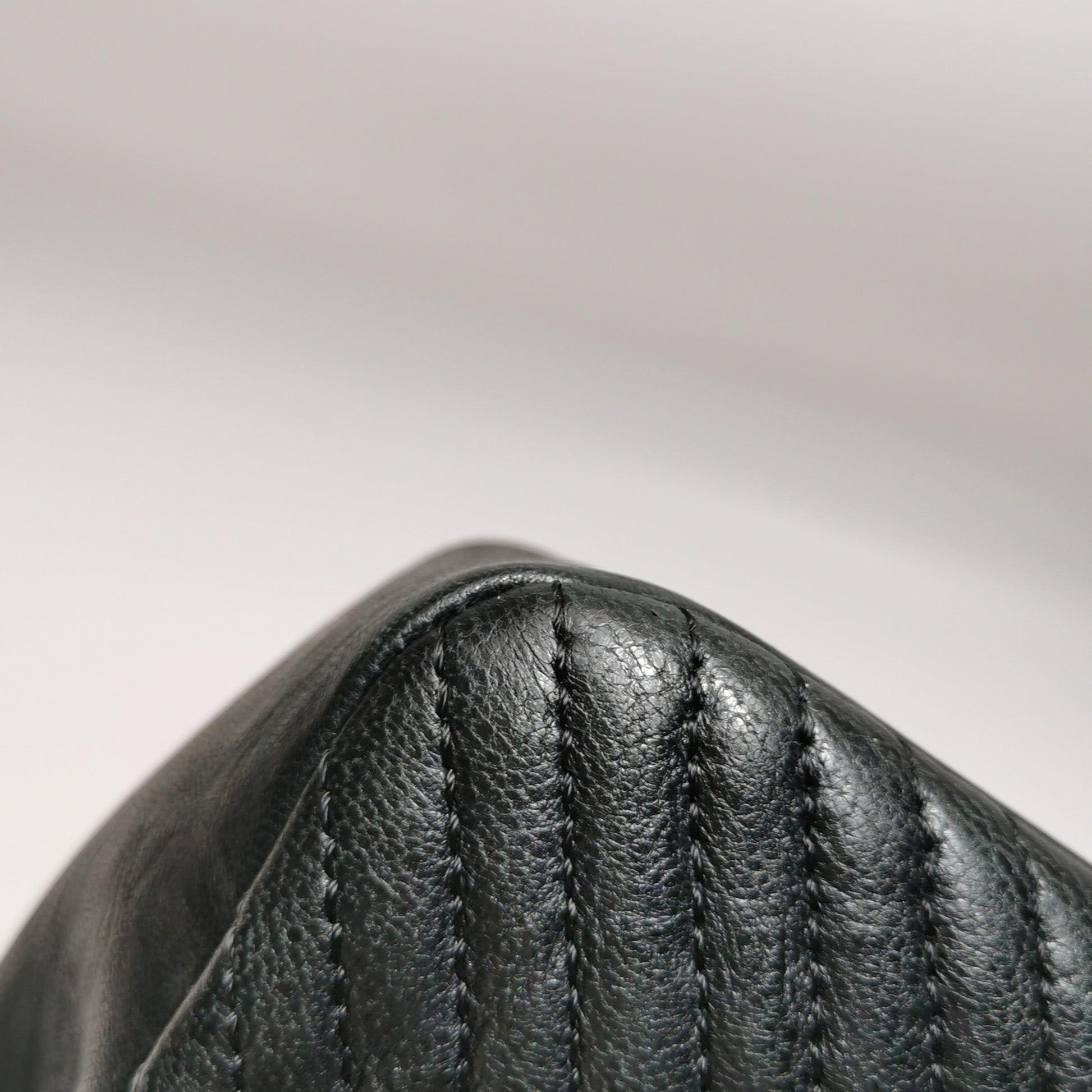 Chanel Chevron Quilted Medium Flap Wrinkled Calfskin