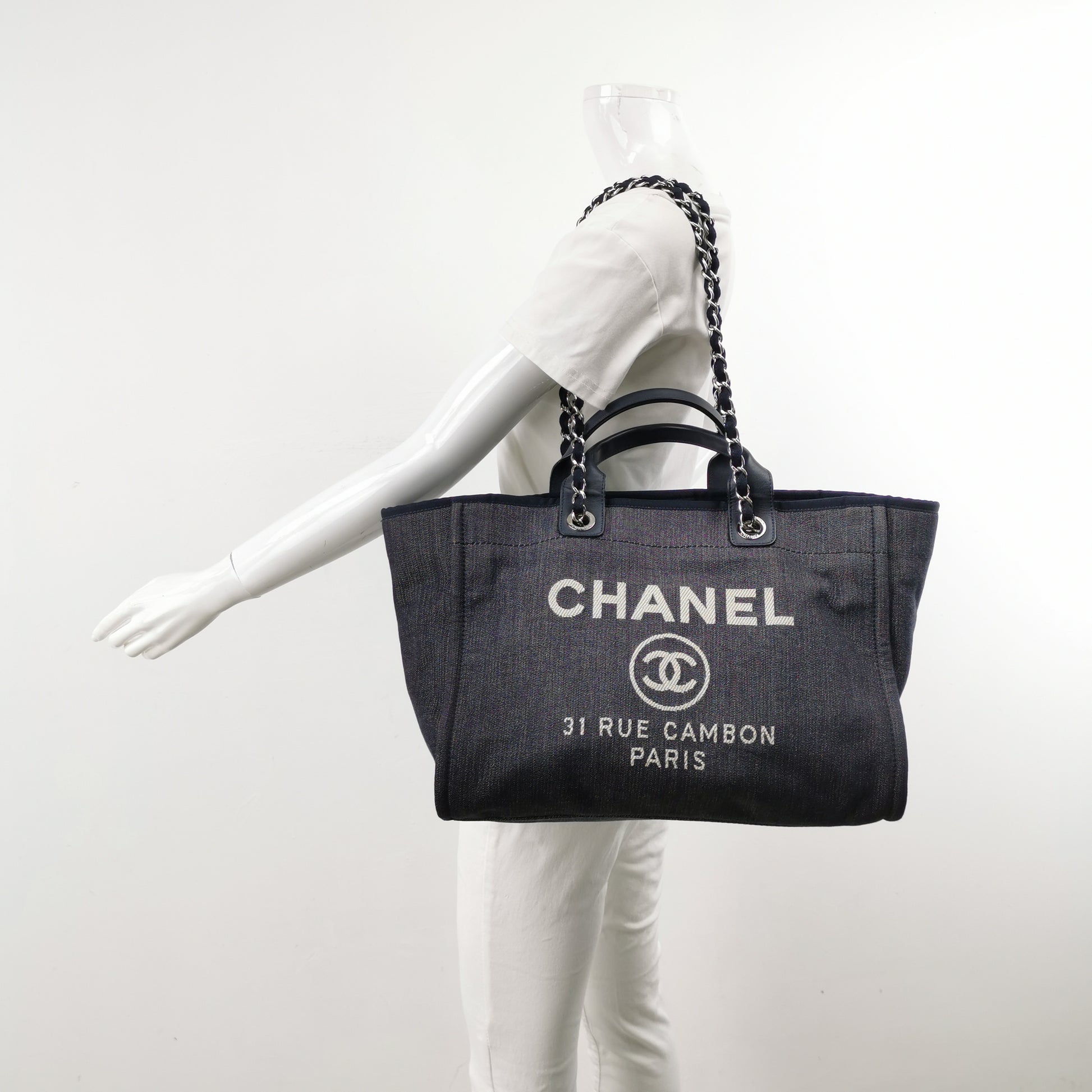 Chanel Deauville Large Tote Bag
