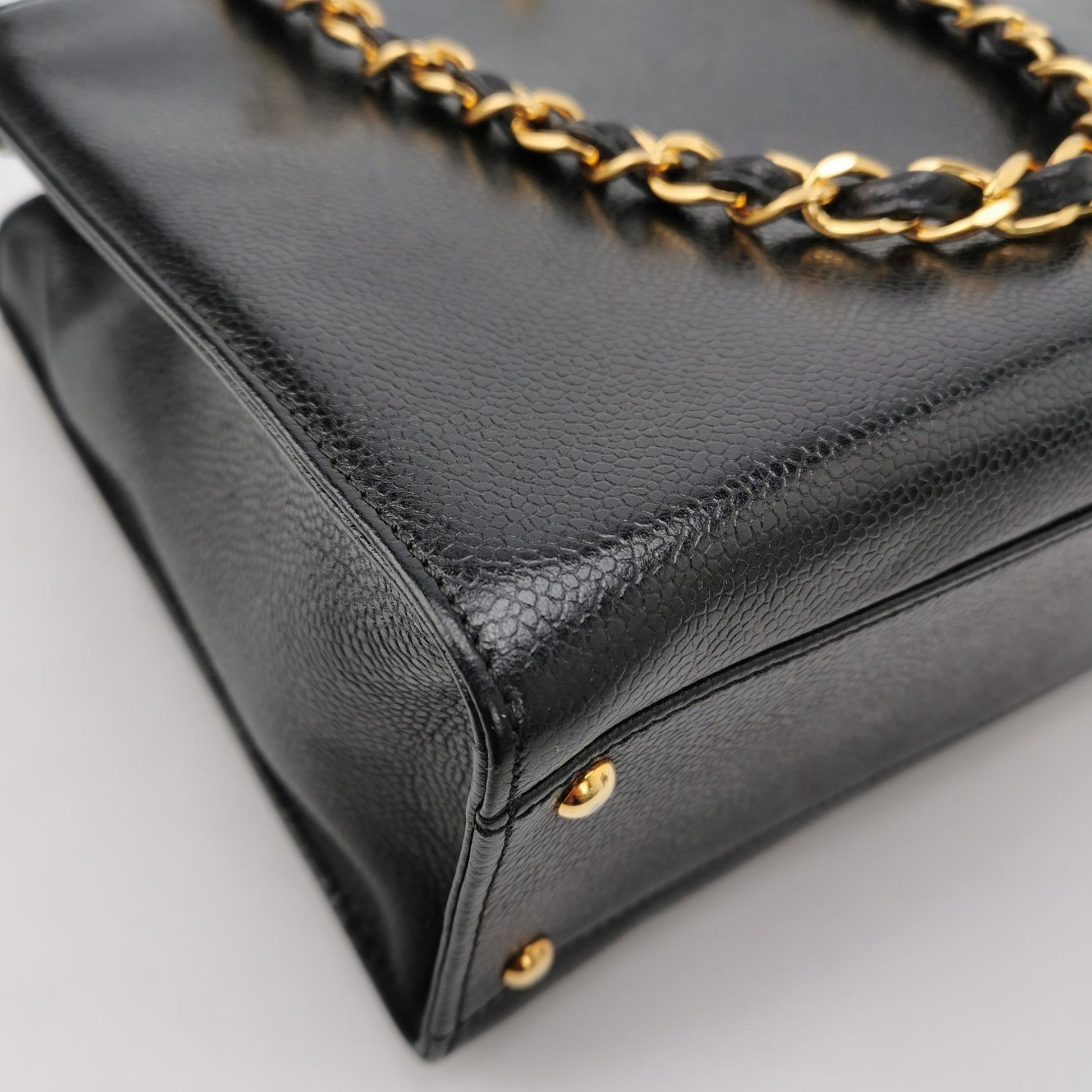 Chanel Shopper Tote Caviar