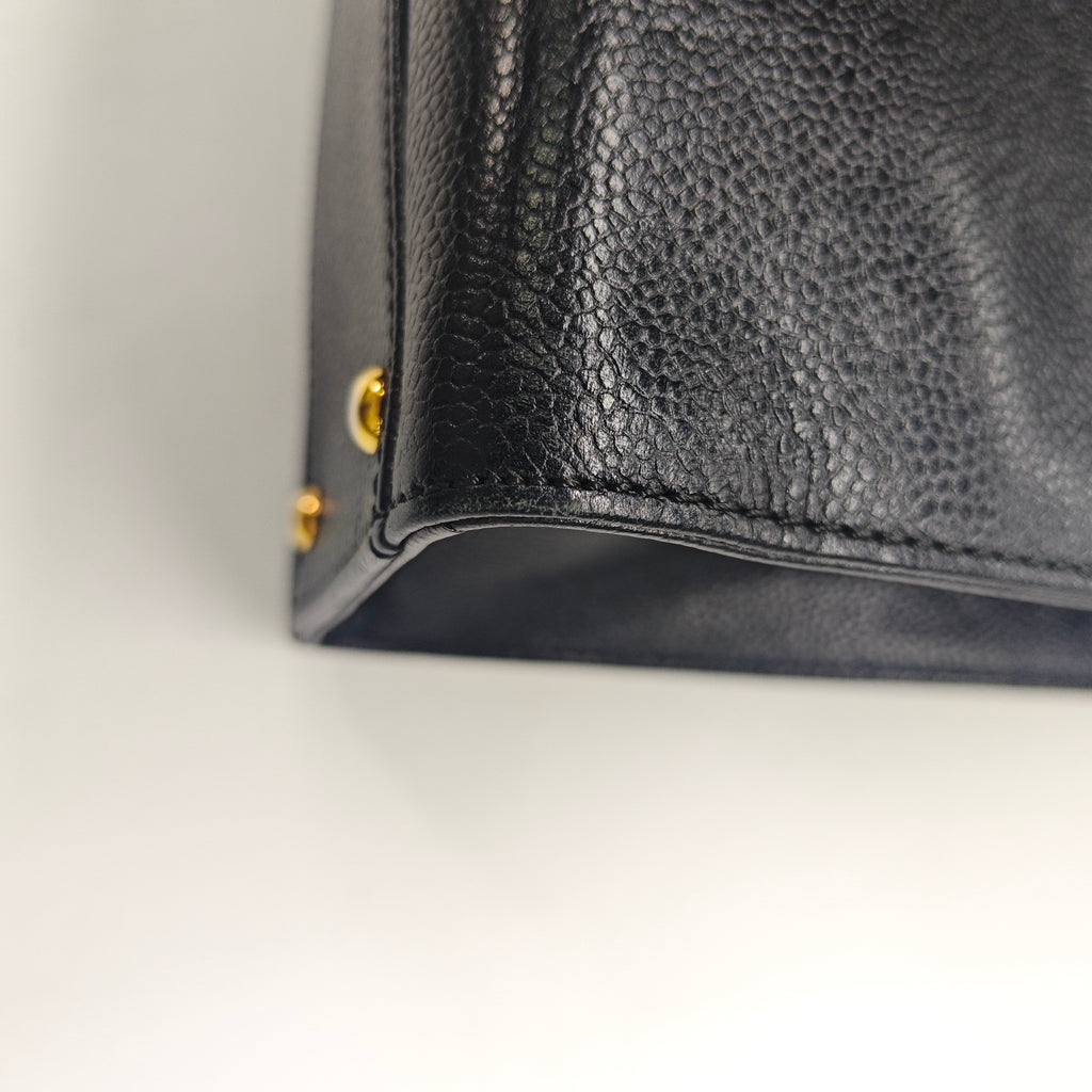 Chanel Shopper Tote Caviar