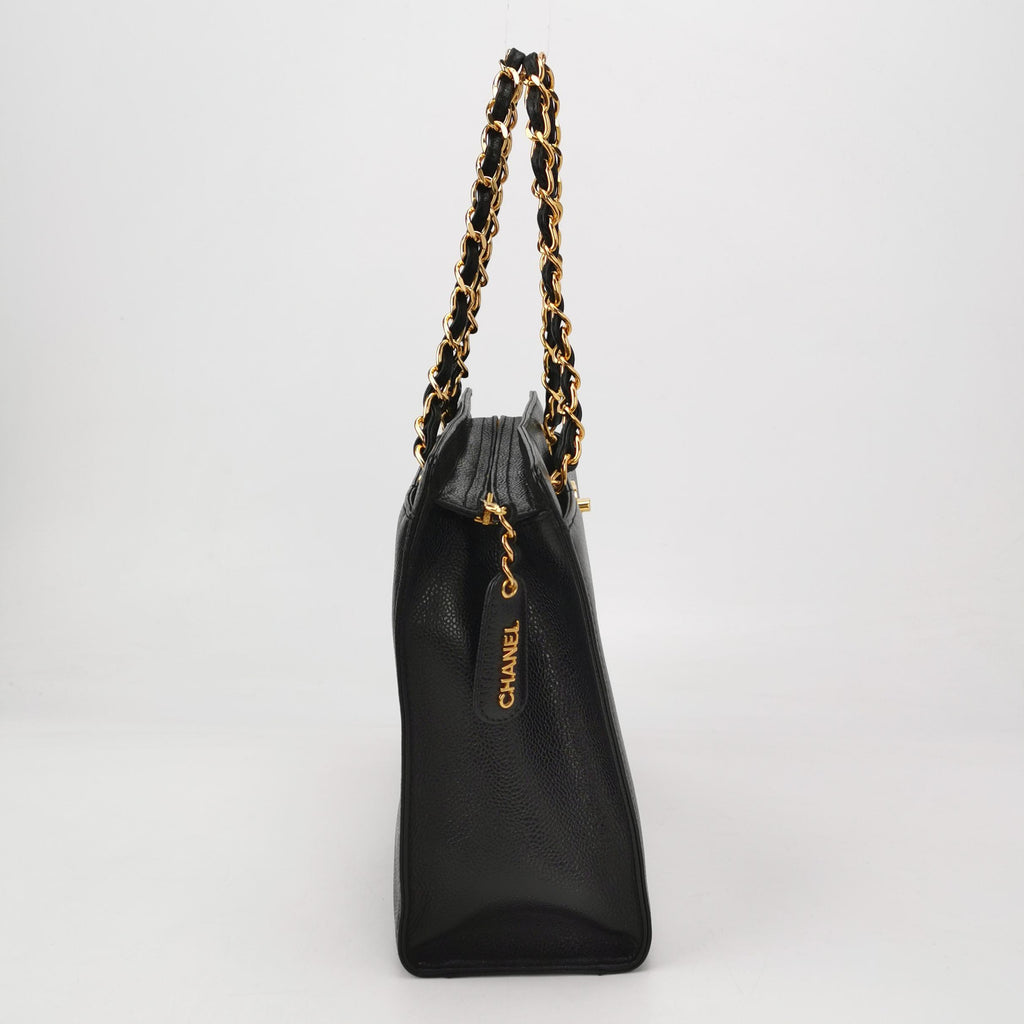 Chanel Shopper Tote Caviar