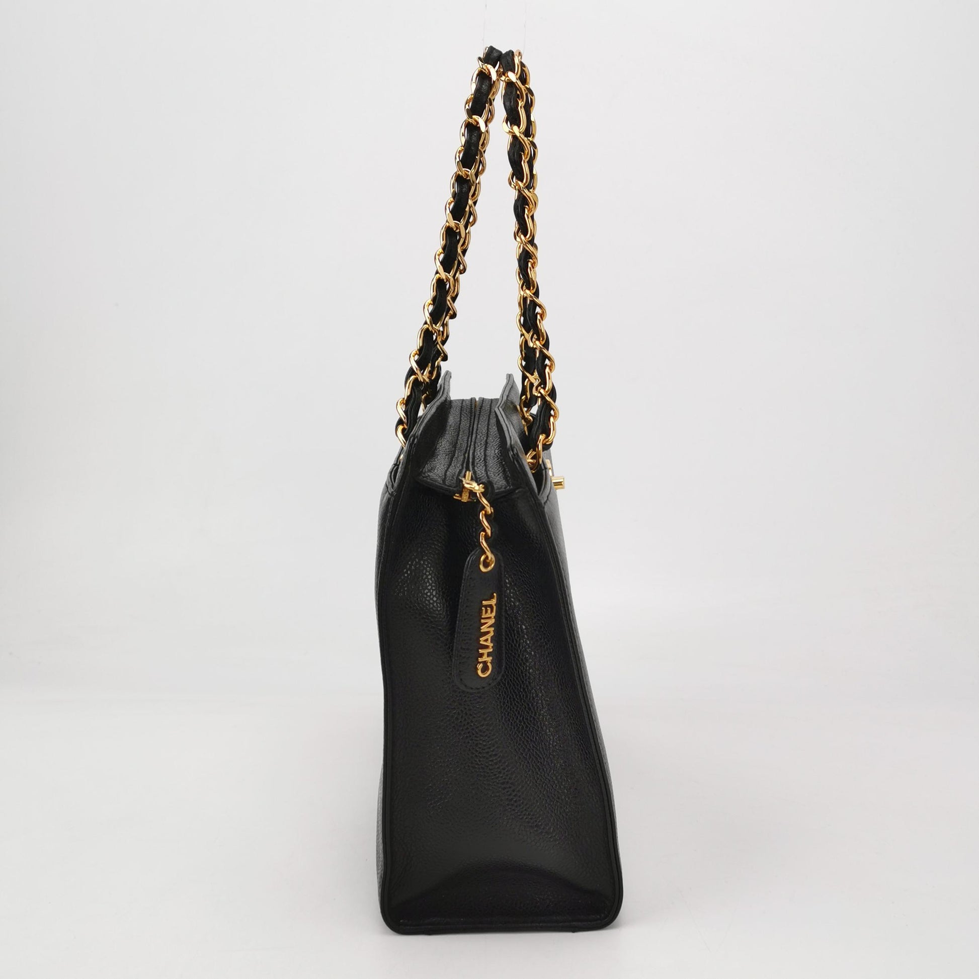 Chanel Shopper Tote Caviar