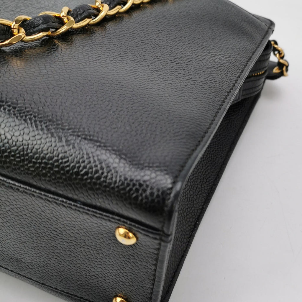 Chanel Shopper Tote Caviar