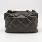 Chanel 19 Maxi Flap Dark Brown