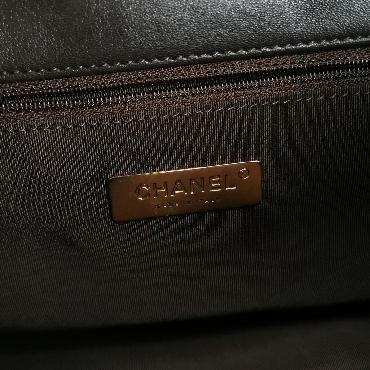 Chanel 19 Maxi Flap Dark Brown