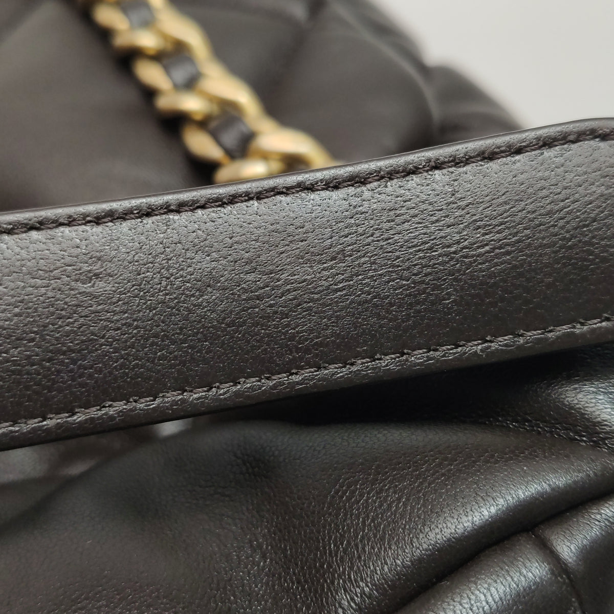 Chanel 19 Maxi Flap Dark Brown