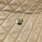 Chanel Single Flap Maxi Beige Lambskin