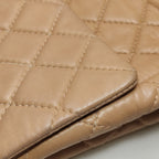Chanel Single Flap Maxi Beige Lambskin