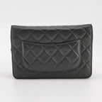 Chanel Wallet On Chain Black Lambskin SHW