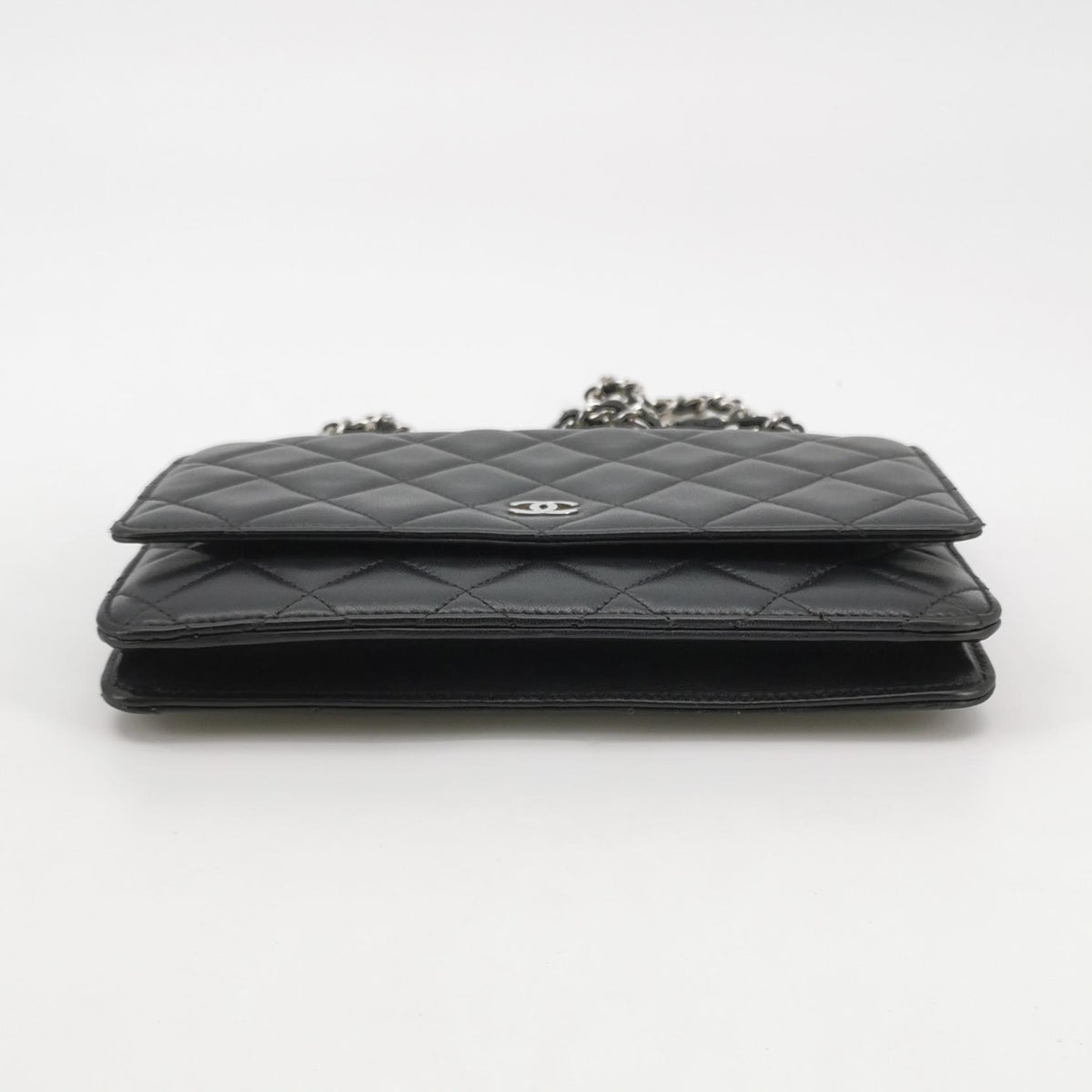 Chanel Wallet On Chain Black Lambskin SHW