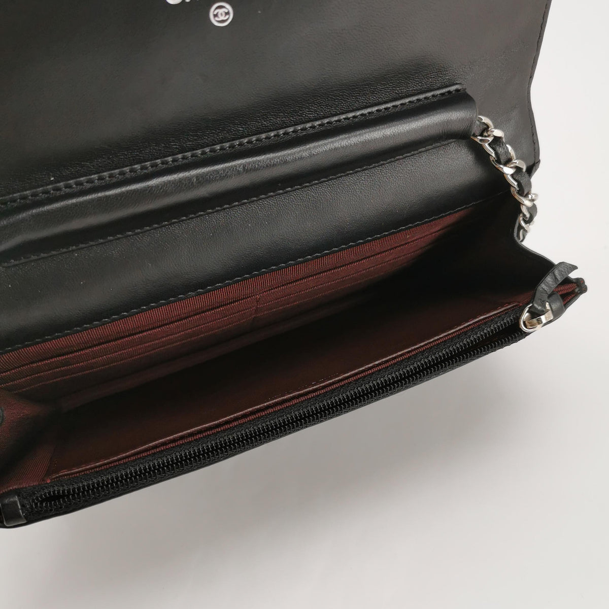 Chanel Wallet On Chain Black Lambskin SHW