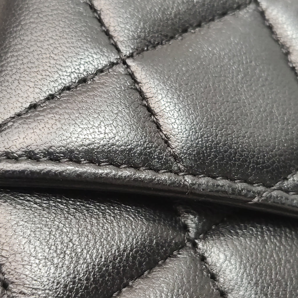 Chanel Wallet On Chain Black Lambskin SHW